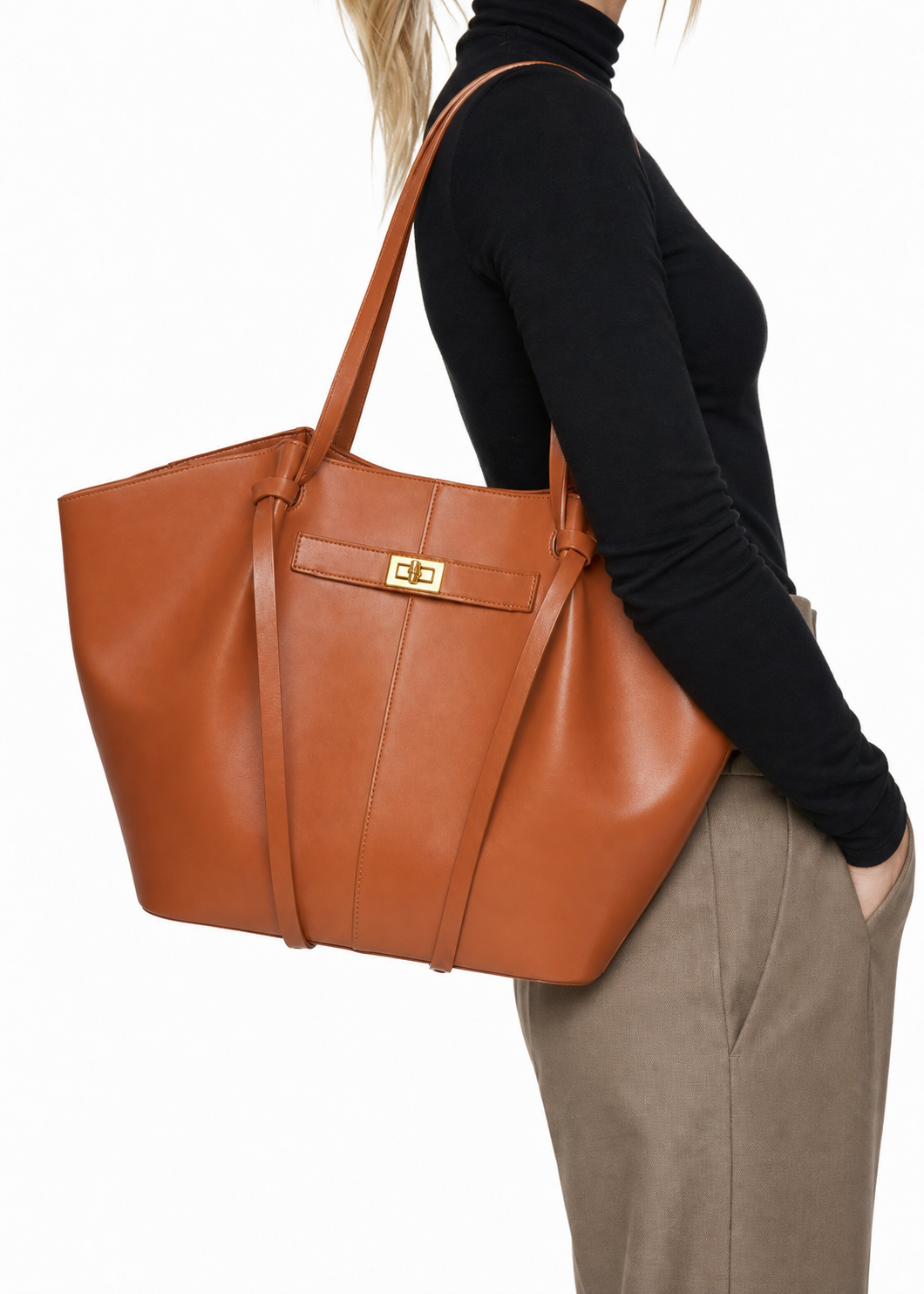 Borsa Margaux — Marrone Chiaro