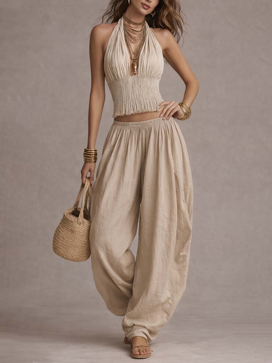 Lucía – Completo Boho Sabbia