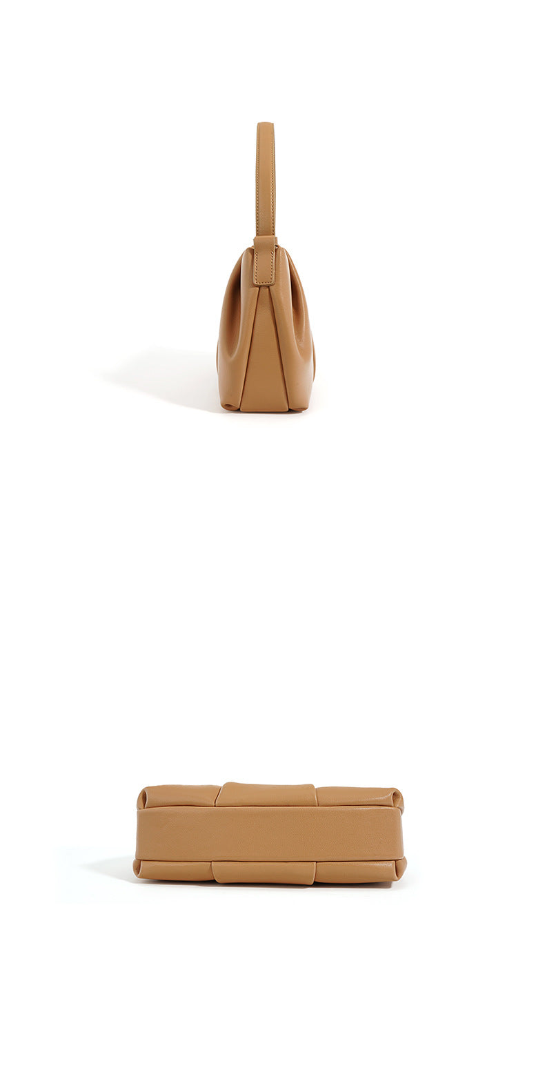 Valeria — Borsa in Pelle con Pieghe