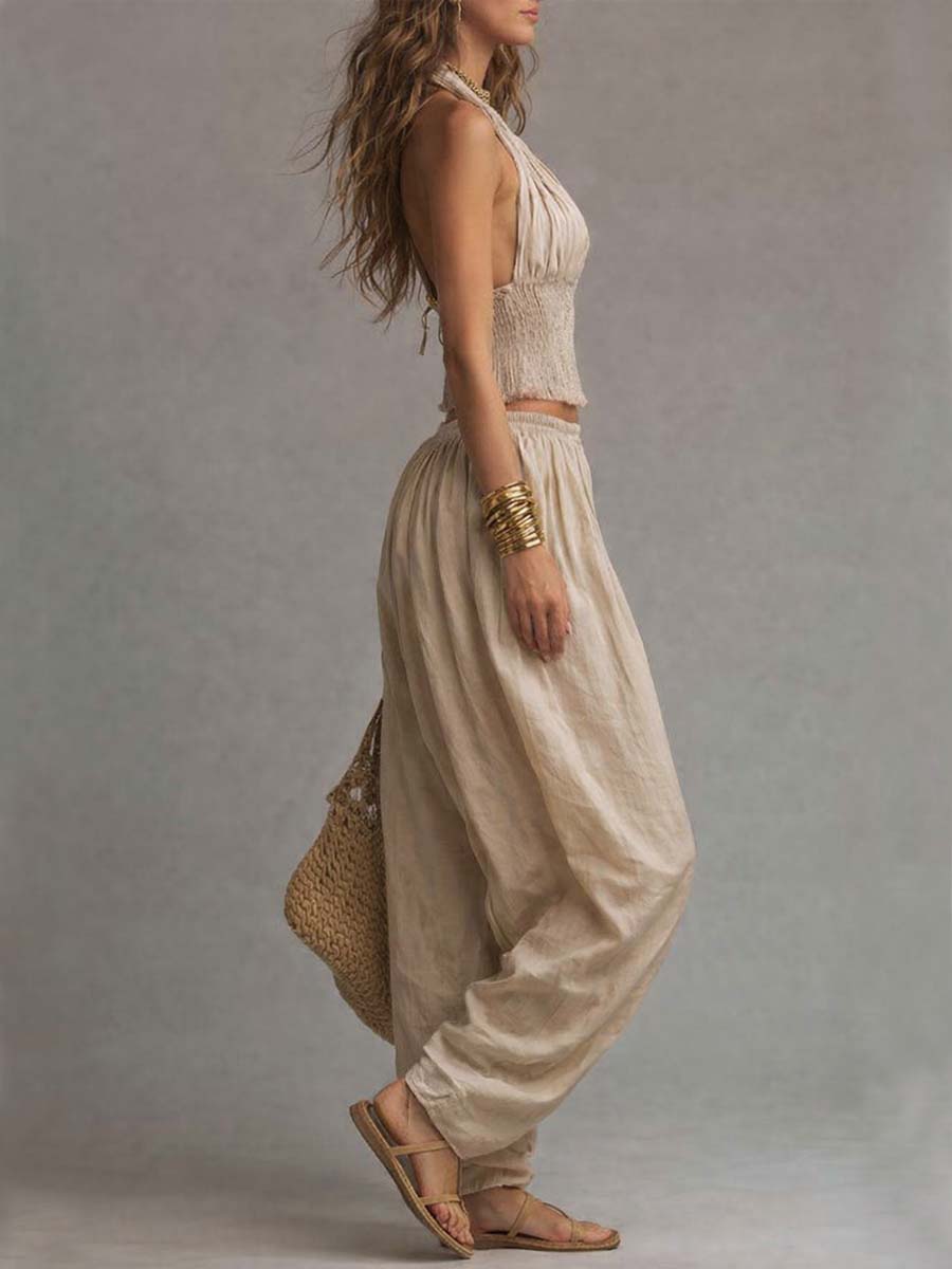 Lucía – Completo Boho Sabbia