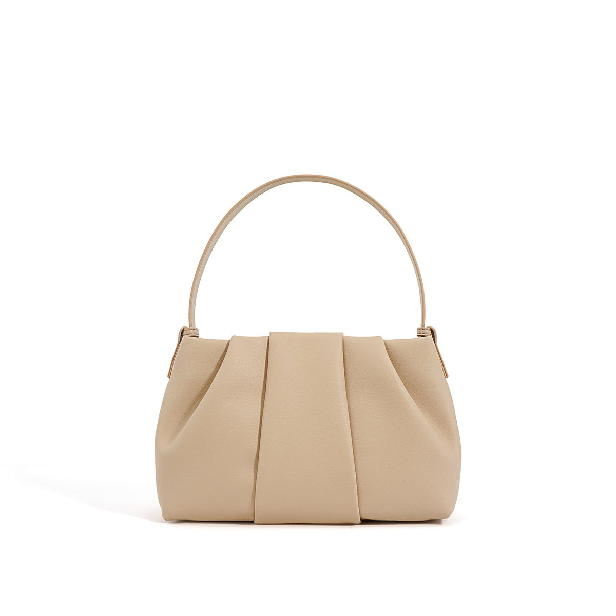 Valeria — Borsa in Pelle con Pieghe