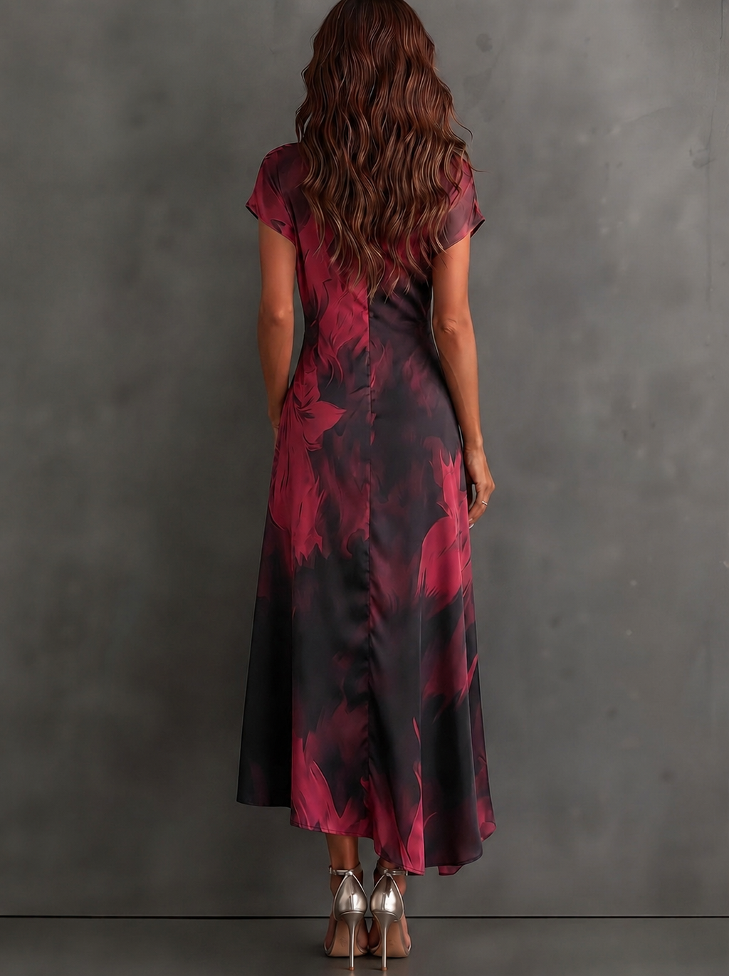 Flavia – Abito Rosa di Mezzanotte