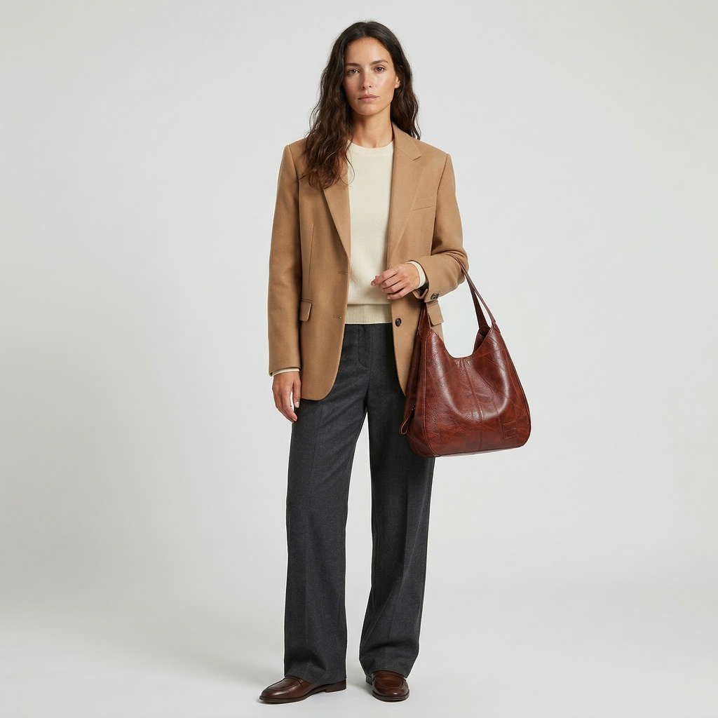 Emilia — Borsa a Telaio Vintage